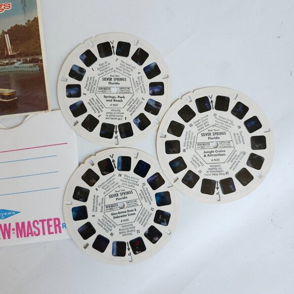 BEAUTIFUL SILVER SPRINGS FLORIDA View Master Reel Packet COMPLETE Vintage - Picture 3 of 4